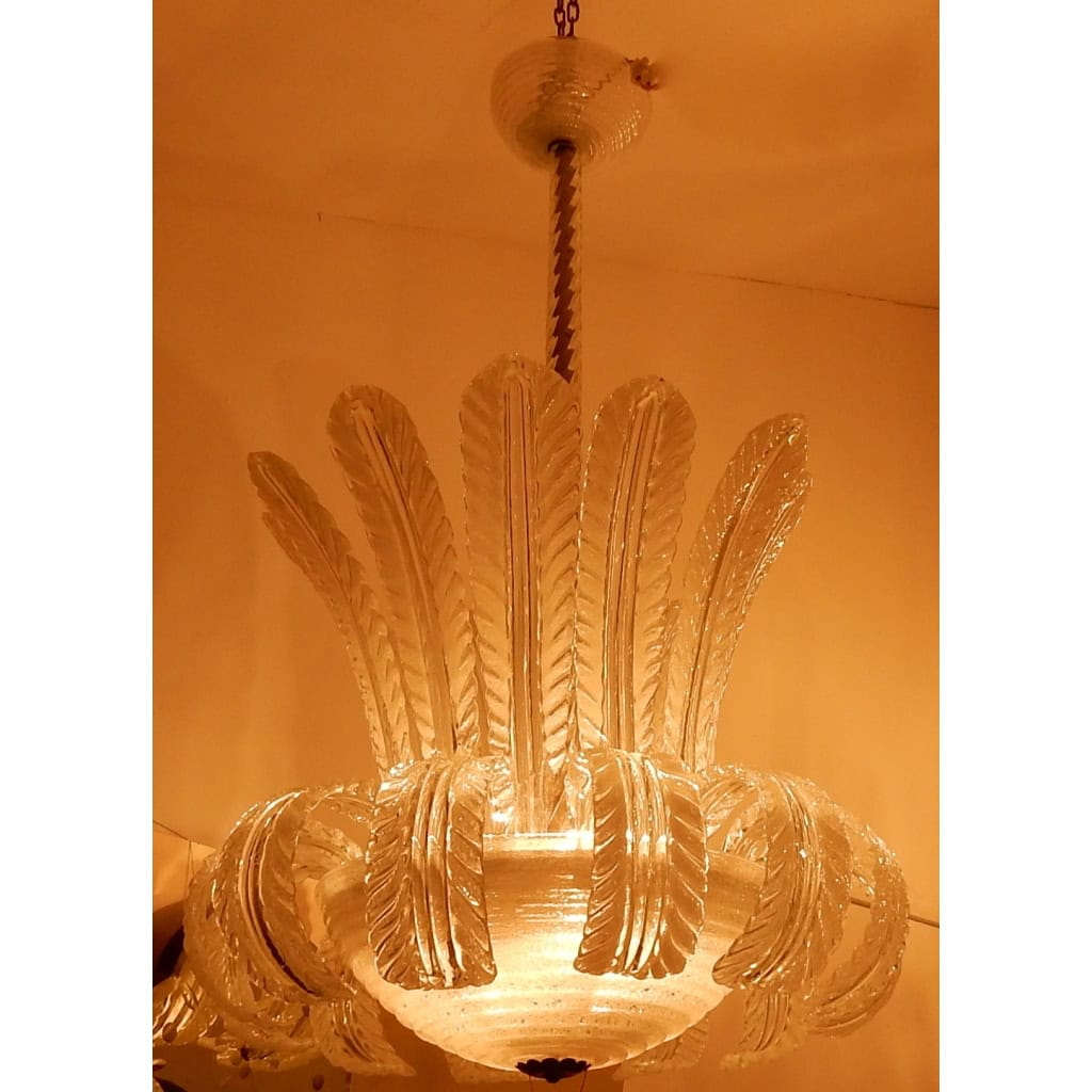 1950/70 Lustre Jet d’Eau Barovier & Toso di Murano | Biron 1950/70 Lustre Jet d’Eau Barovier & Toso di Murano