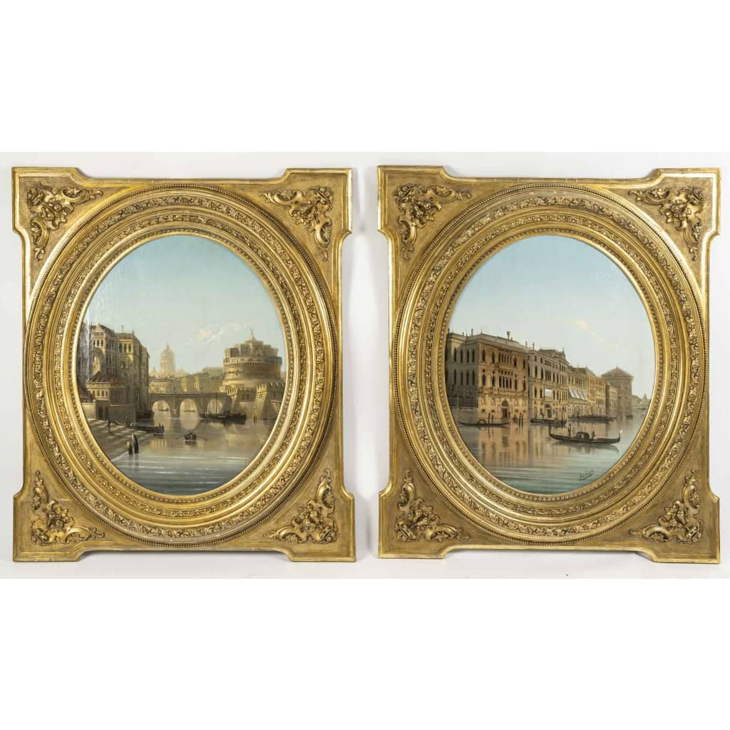 Auguste VON SIEGEN 1850-1910. Vedute de Rome et Venise | Biron ||||||||||||