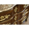 Large commode en Arbalète estampillée de F Fleury