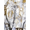 Lustre en bronze et cristal à 12 bras de Lumière | Biron Lustre en bronze et cristal à 12 bras de Lumière