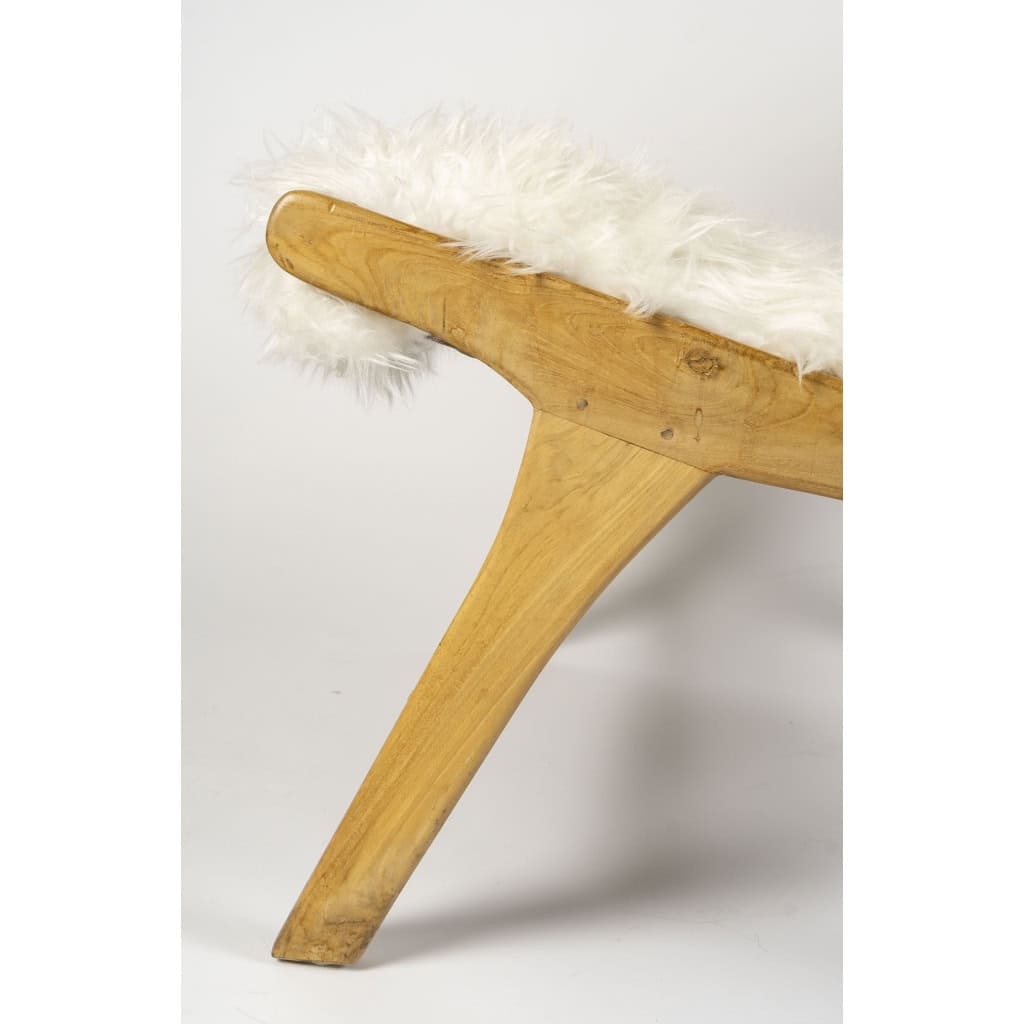 Pair of low chairs by Olivier de Schrijver | Biron Pair of low chairs by Olivier de Schrijver