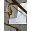1950/70′ Desserte Roulante Maison Bagués Bronze Decor Bambou Avec Porte Serviette | Biron 1950/70′ Desserte Roulante Maison Bagués Bronze Decor Bambou Avec Porte Serviette