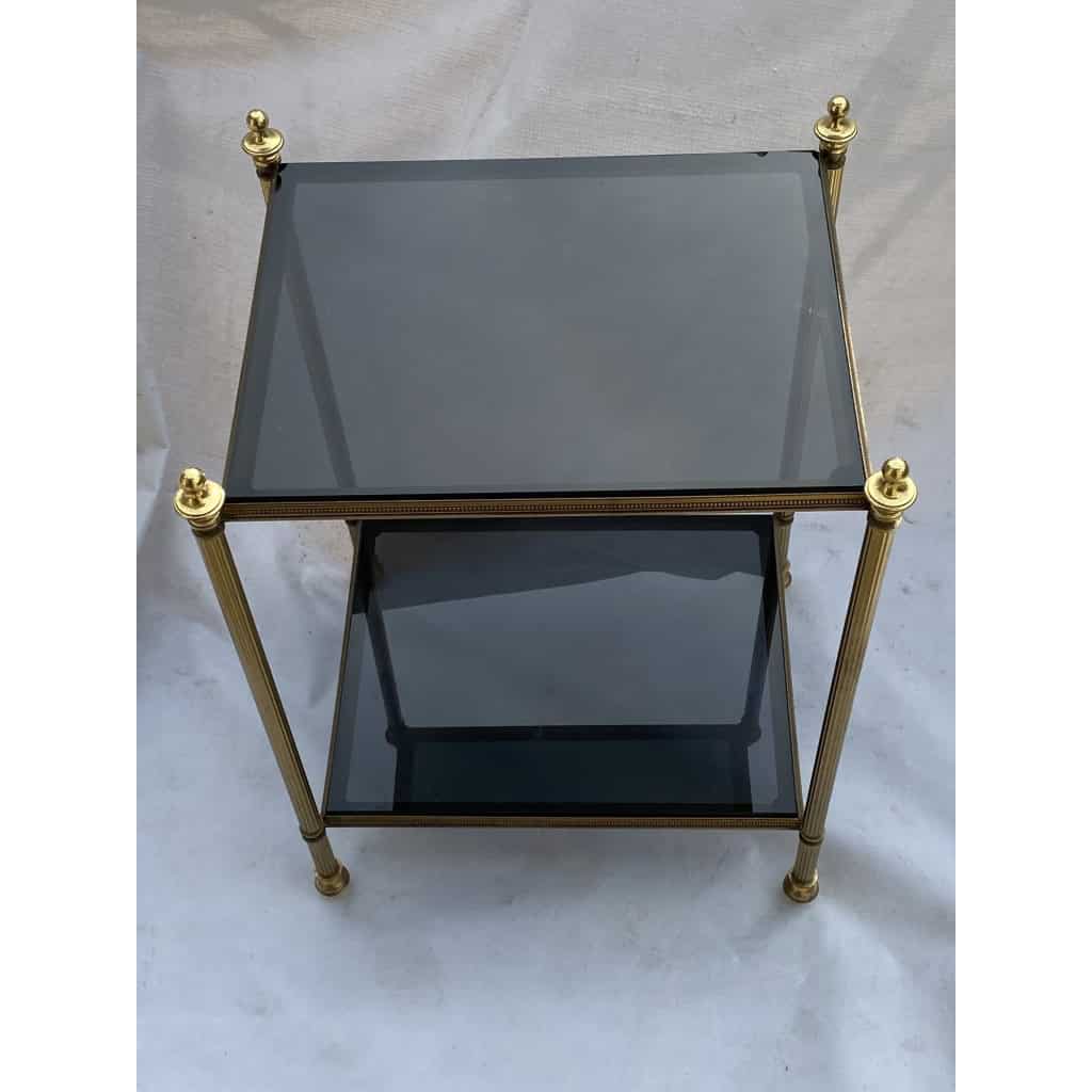 1970′ Bout de Canapé Bronze, Style Maison Baguès