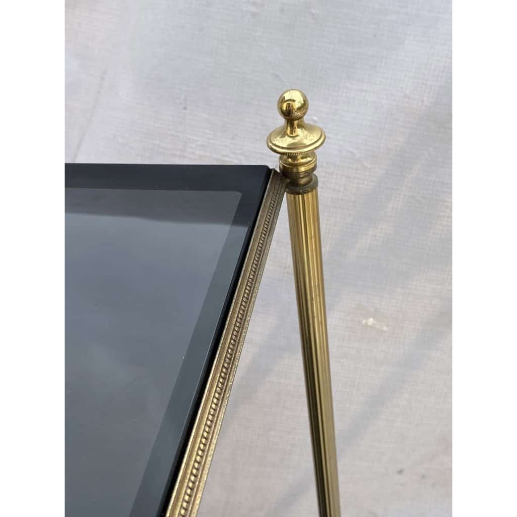 1970′ Bout de Canapé Bronze, Style Maison Baguès