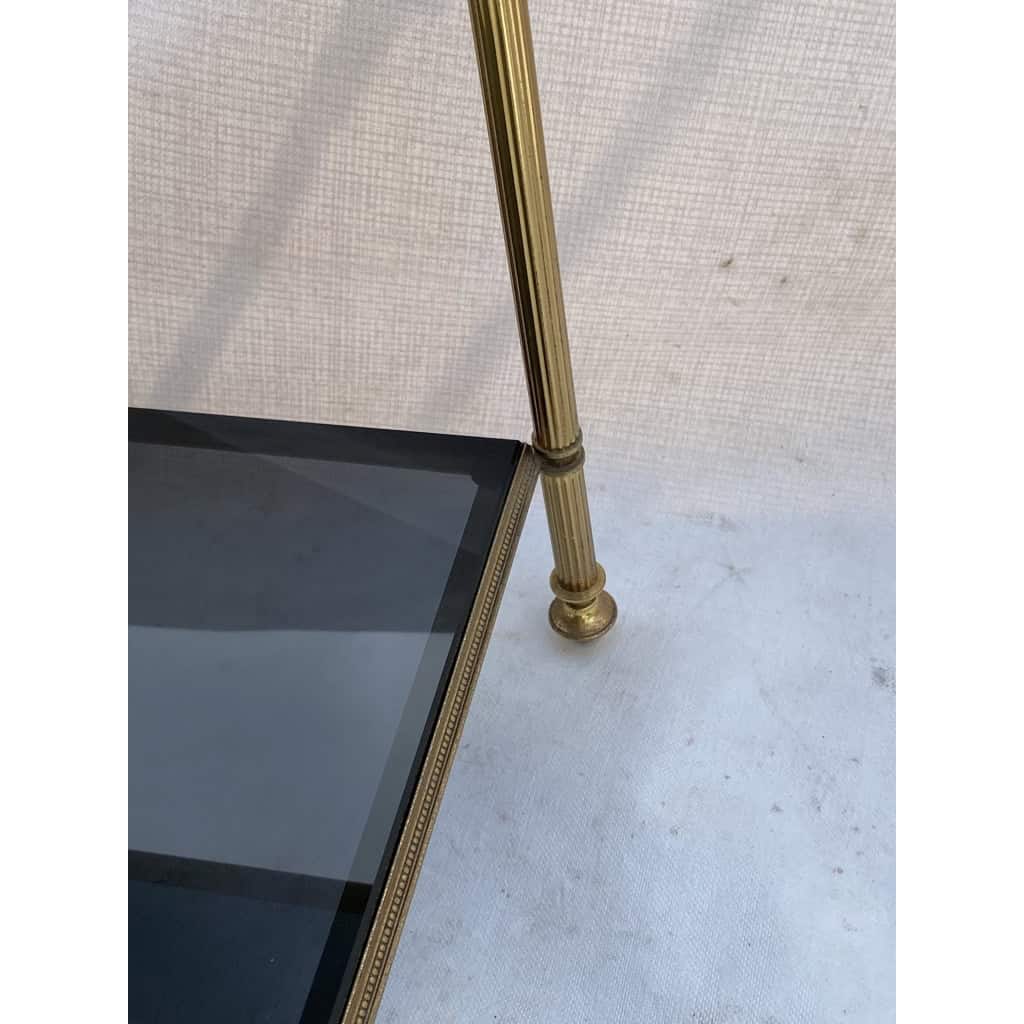 1970′ Bout de Canapé Bronze, Style Maison Baguès