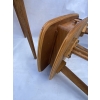 1950′ Paire De Chevets Chêne Design Forme Ovoide | Biron 1950′ Paire De Chevets Chêne Design Forme Ovoide