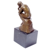 Sculpture en Bronze, Travail Contemporain, Le Penseur, Model d’Auguste Rodin, XXIème Siècle. | Biron Sculpture en Bronze, Travail Contemporain, Le Penseur, Model d’Auguste Rodin, XXIème Siècle.