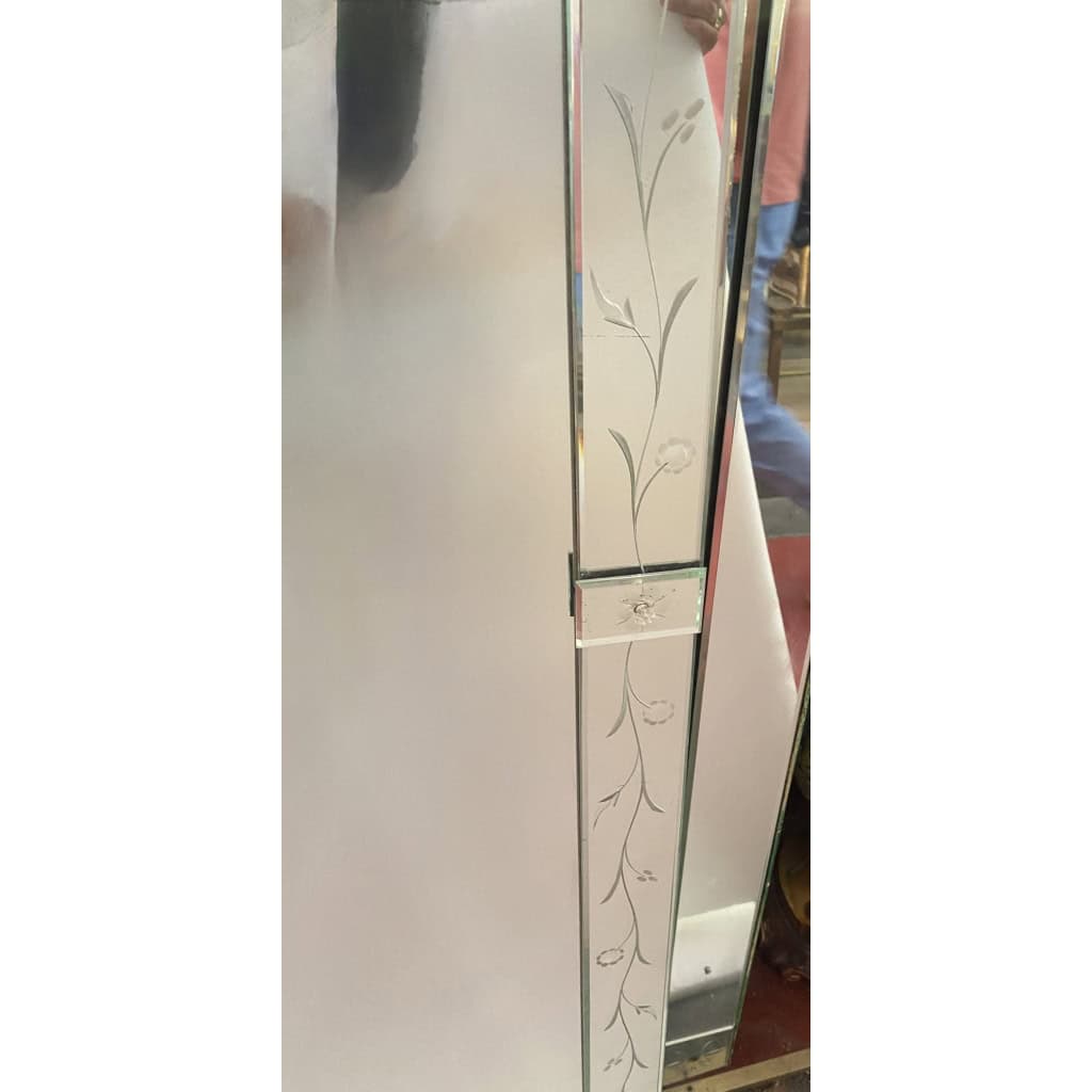 1960/70′ Miroir Venise à Fleurs 13