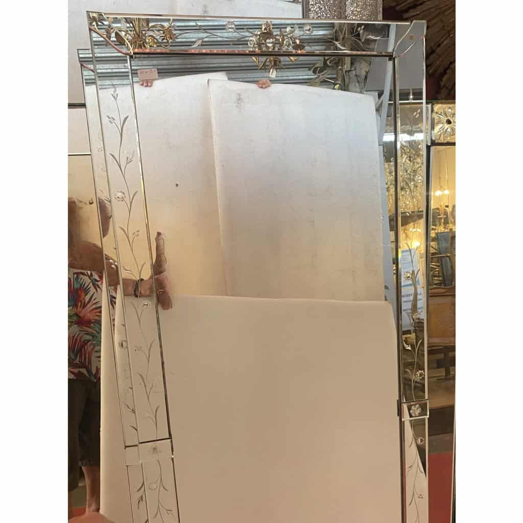 1960/70′ Miroir Venise à Fleurs 14
