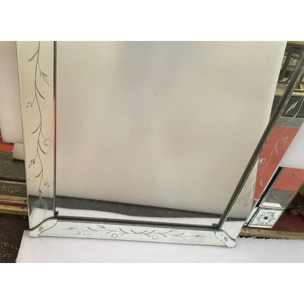 1960/70′ Miroir Venise à Fleurs 9