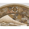 Plat japonais Satsuma, Scènes de guerriers époque Meiji | Biron Plat japonais Satsuma, Scènes de guerriers époque Meiji