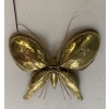 1970’ Applique Papillon en Bronze ou Laiton, Duval Brasseur Ou Isabelle Faure, 4 Ampoules, Ailes d’Agate | Biron 1970’ Applique Papillon en Bronze ou Laiton, Duval Brasseur Ou Isabelle Faure, 4 Ampoules, Ailes d’Agate