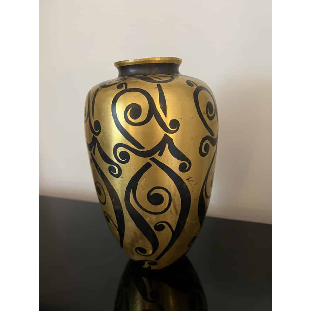 Vase ART DÉCO Christofle Poinconné | Biron ||
