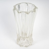 Vase en verre moulé des années 1950. | Biron Vase en verre moulé des années 1950.