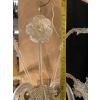 1950/70′ Paire d’Appliques à 2 Bras de Lumière en Cristal de Murano Avec Paillons d’Or | Biron 1950/70′ Paire d’Appliques à 2 Bras de Lumière en Cristal de Murano Avec Paillons d’Or