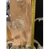 1950/70′ Paire d’Appliques à 2 Bras de Lumière en Cristal de Murano Avec Paillons d’Or | Biron 1950/70′ Paire d’Appliques à 2 Bras de Lumière en Cristal de Murano Avec Paillons d’Or