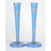 Opaline pair de vase émaillé d’époque 19em siècle | Biron ||||||