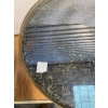 1950/70′ Paire De Tables Basses Rondes En Bronze Patiné Style L XVI