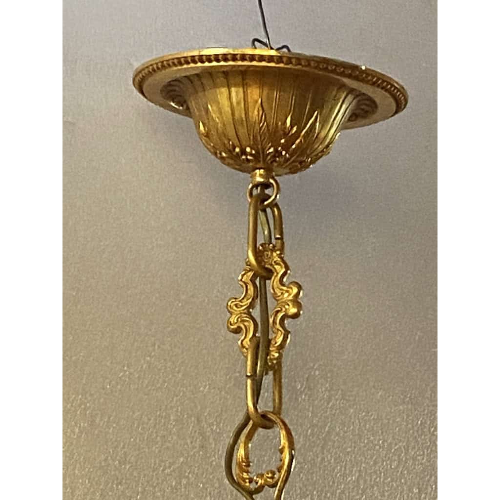 1970’ Paire De Lanternes En Bronze Doré | Biron 1970’ Paire De Lanternes En Bronze Doré