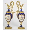 Sevres, dans le goût pair d’égayer en porcelaine et bronze doré | Biron Sevres, dans le goût pair d’égayer en porcelaine et bronze doré