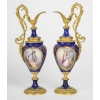 Sevres, dans le goût pair d’égayer en porcelaine et bronze doré | Biron Sevres, dans le goût pair d’égayer en porcelaine et bronze doré