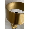 1970′ Lampe En Bronze Doré Et Nickelé Style Charles Non Signée | Biron 1970′ Lampe En Bronze Doré Et Nickelé Style Charles Non Signée