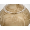 Boîte « Du Barry » verre blanc patiné sépia de René LALIQUE | Biron Boîte "Du Barry" verre blanc patiné sépia de René LALIQUE