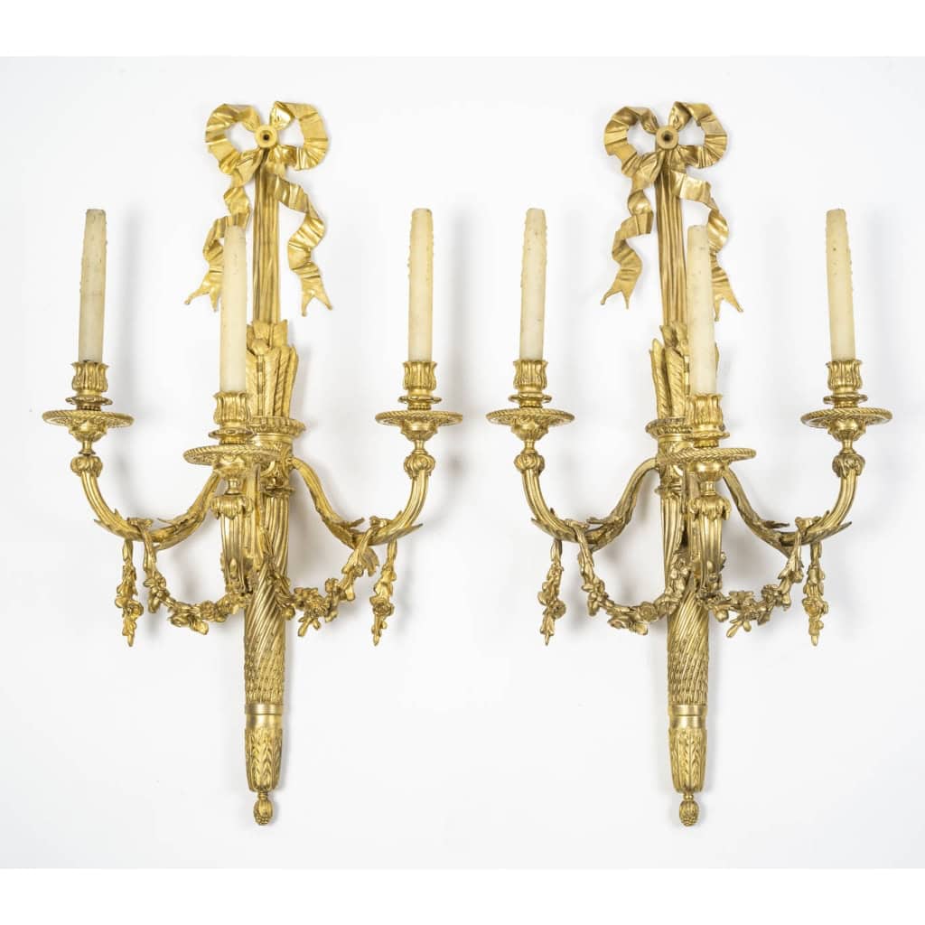 Paire d’appliques LXVI | Biron ||||||||||||