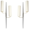 1950 Grande Paire d’Appliques Maison Arlus | Biron |||||