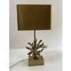 1970′ Lampe En Bronze Signée Charles Modéle Corail | Biron |||||||||||
