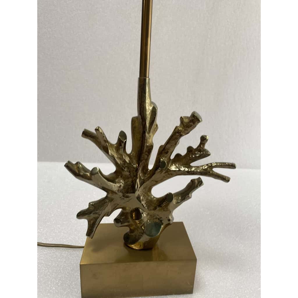 1970′ Lampe En Bronze Signée Charles Modéle Corail | Biron 1970′ Lampe En Bronze Signée Charles Modéle Corail