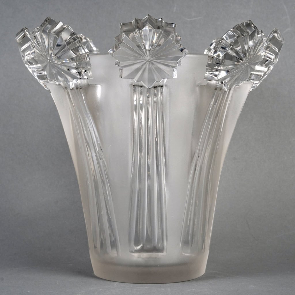 Vase « Sirius » (Comètes) cristal blanc de Marc LALIQUE | Biron |||||||