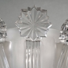 Vase « Sirius » (Comètes) cristal blanc de Marc LALIQUE | Biron Vase "Sirius" (Comètes) cristal blanc de Marc LALIQUE