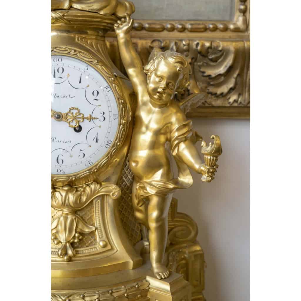 Une Pendule Au Coq En Bronze Doré époque XIXème Siècle | Biron Une Pendule Au Coq En Bronze Doré époque XIXème Siècle