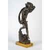 Sculpture de U.Basset, Le Torrent, sculpture en bronze, XIXème siècle, Napoléon III | Biron ||||||||||