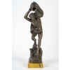 Sculpture de U.Basset, Le Torrent, sculpture en bronze, XIXème siècle, Napoléon III | Biron Sculpture de U.Basset, Le Torrent, sculpture en bronze, XIXème siècle, Napoléon III