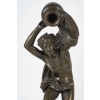 Sculpture de U.Basset, Le Torrent, sculpture en bronze, XIXème siècle, Napoléon III | Biron Sculpture de U.Basset, Le Torrent, sculpture en bronze, XIXème siècle, Napoléon III