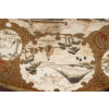 Plat japonais avec décors d’îles. | Biron Plat japonais avec décors d'îles.