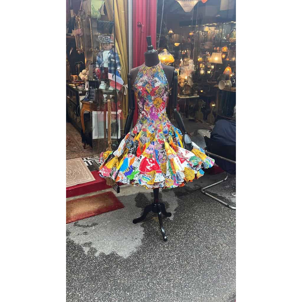 Robe pièce Unique Collection ART Vintage | Biron ||