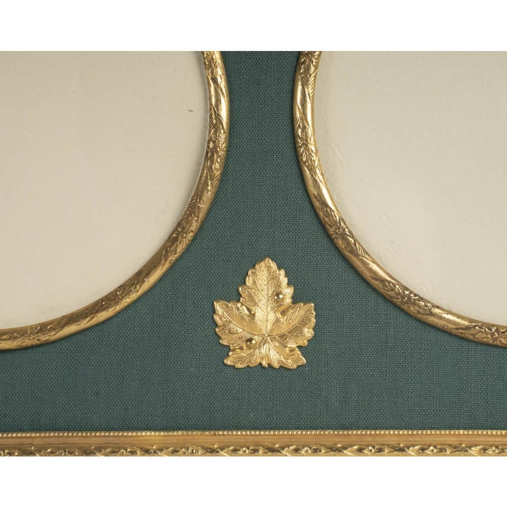 Une paire de cadre en bronze doré fin XIXème siècle | Biron Une paire de cadre en bronze doré fin XIXème siècle