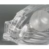 Gant de base-ball en cristal formant une coupe, XXème siècle. | Biron Gant de base-ball en cristal formant une coupe, XXème siècle.