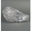 Gant de base-ball en cristal formant une coupe, XXème siècle. | Biron Gant de base-ball en cristal formant une coupe, XXème siècle.