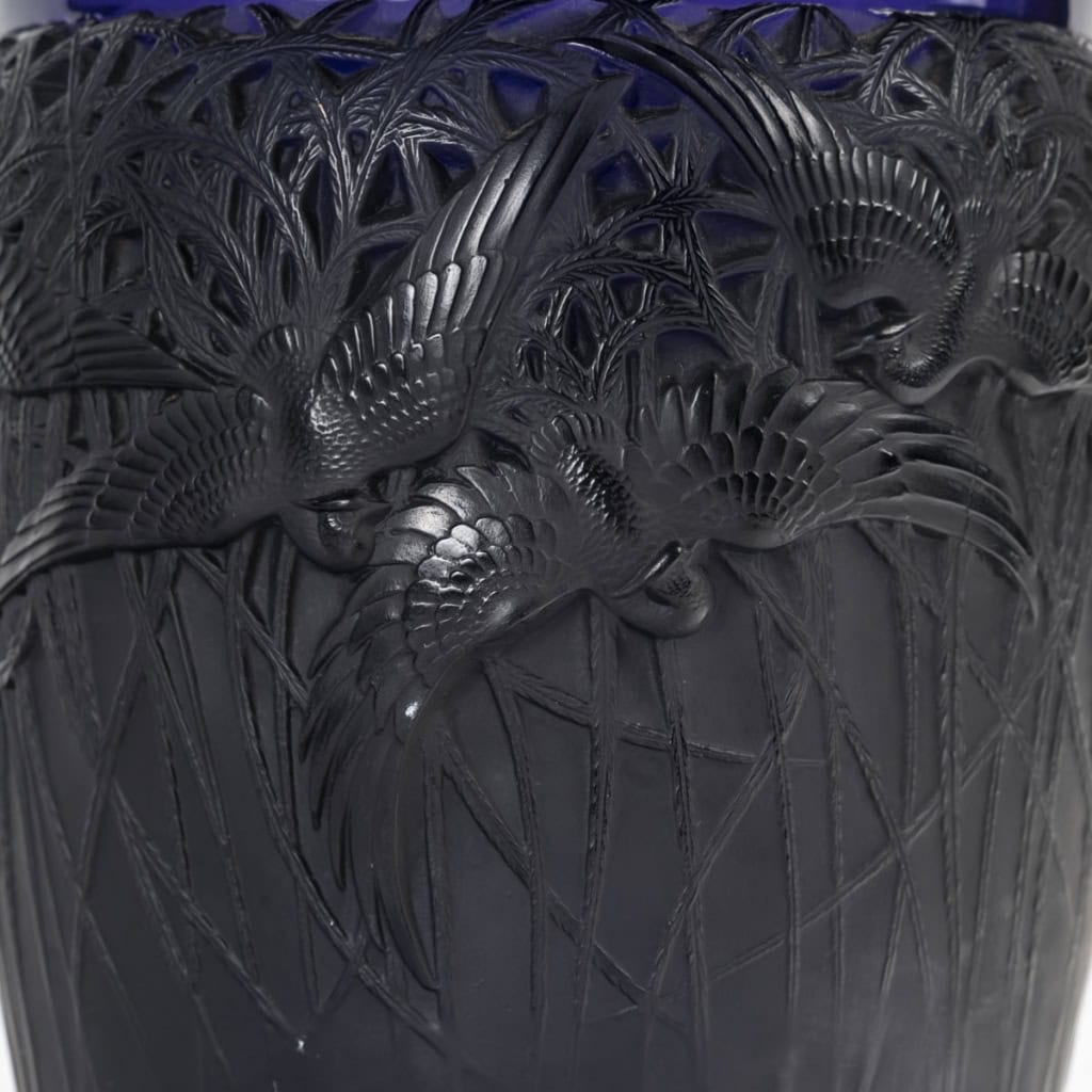 René Lalique ,Vase "Aigrettes",1926.