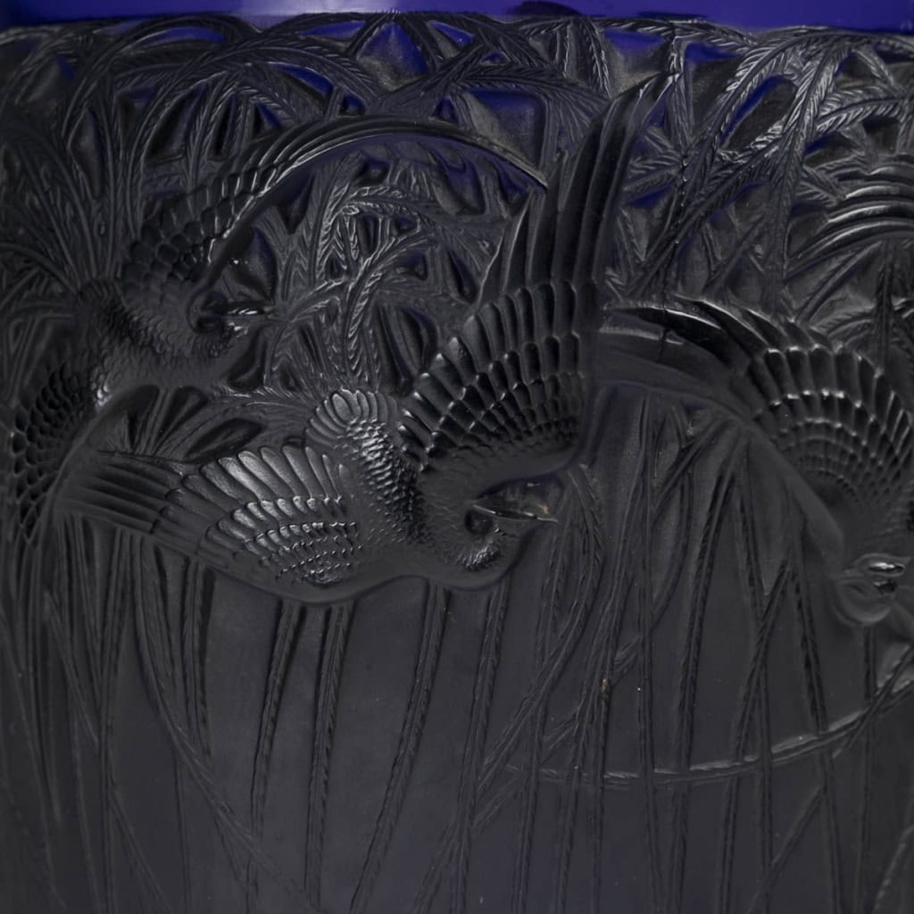 René Lalique ,Vase "Aigrettes",1926.