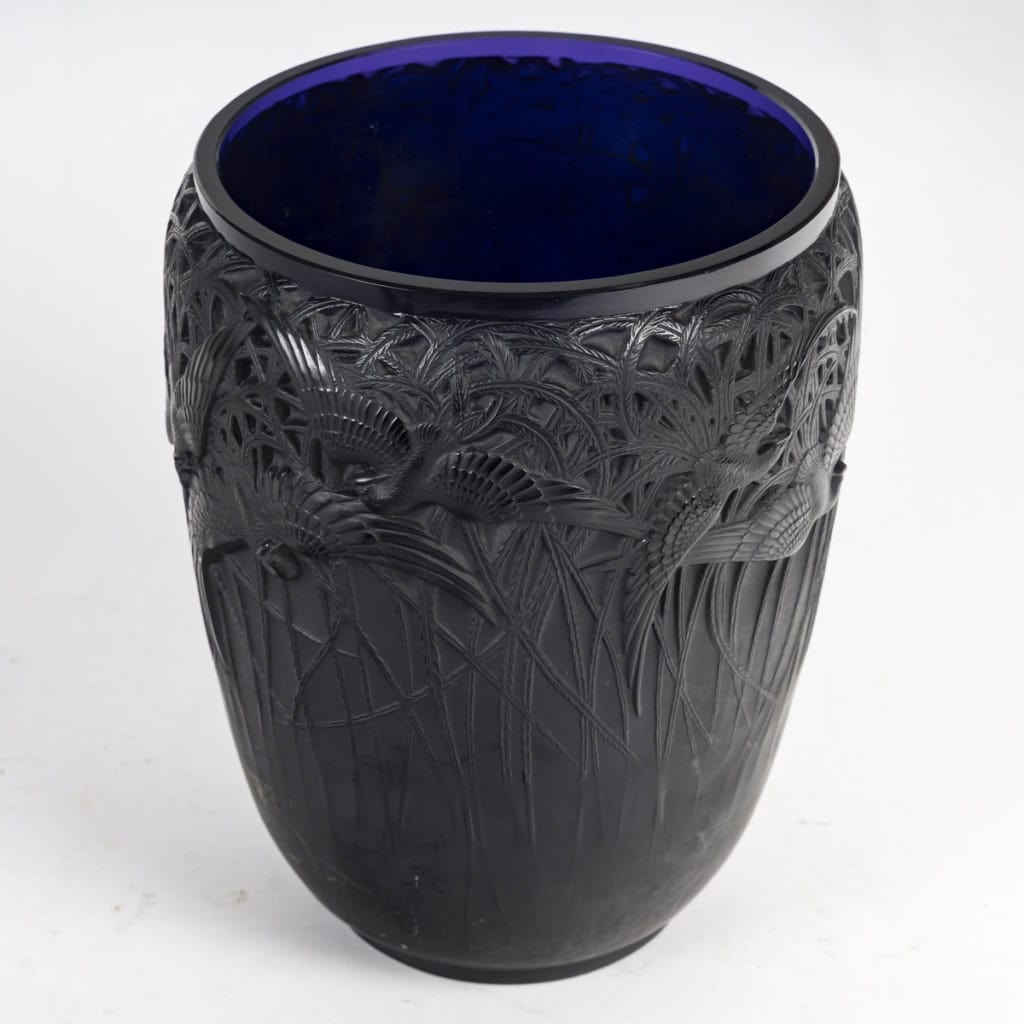 René Lalique ,Vase "Aigrettes",1926.