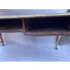 1880/1900 Bureau Plat Napoléon III Forme Arbalète à Restaurer | Biron 1880/1900 Bureau Plat Napoléon III Forme Arbalète à Restaurer