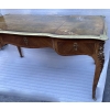 1880/1900 Bureau Plat Napoléon III Forme Arbalète à Restaurer | Biron 1880/1900 Bureau Plat Napoléon III Forme Arbalète à Restaurer