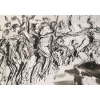 Dessin sur papier à l’encre, la bataille, XXème siècle. | Biron Dessin sur papier à l’encre, la bataille, XXème siècle.