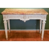Console Louis en bois peint du 18ème siècle. | Biron Console Louis en bois peint du 18ème siècle.