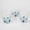 Service « Floride » cristal blanc et coloré de LALIQUE France – 10 pièces | Biron Service "Floride" cristal blanc et coloré de LALIQUE France - 10 pièces
